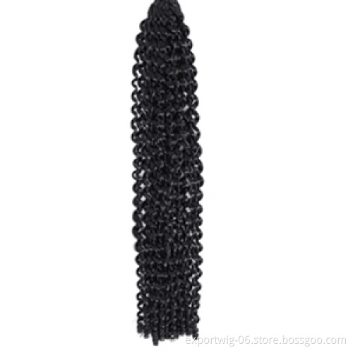High Quality 18 Inch Passion Twist Hair Water Wave Crochet Hair Passion Twist Braids Synthetic Hair Extension